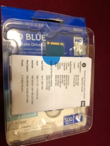 WD Blue 3D SATA SSD